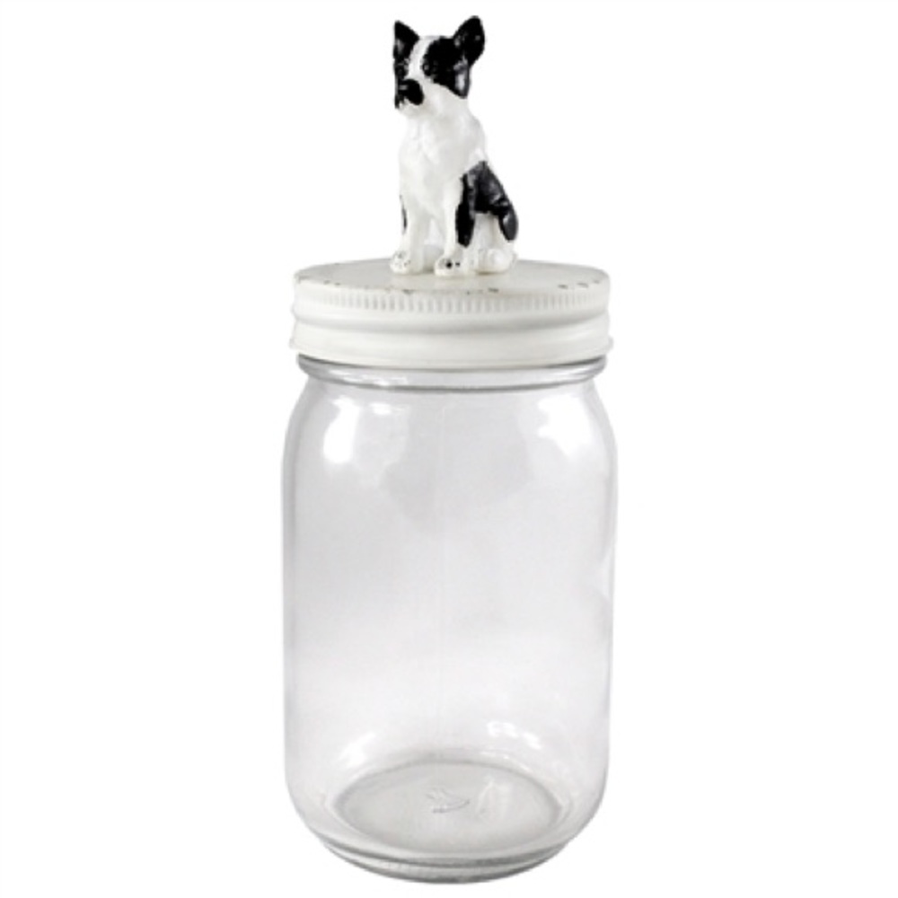 AUCTION PRICE👩🏻‍⚖️ LITTLE PUP MASON JAR